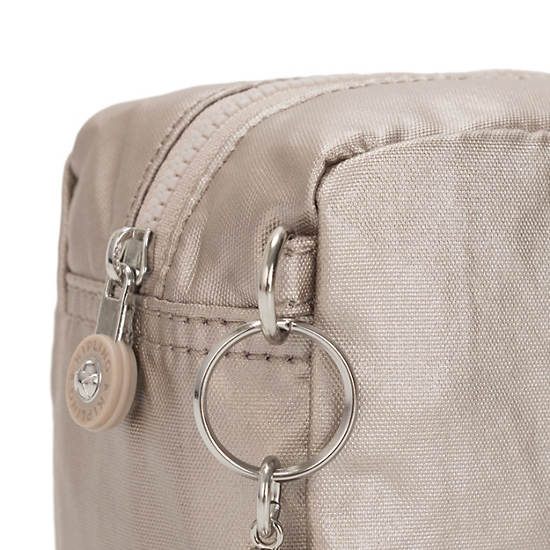 Bolso Pequeño Kipling Gleam Metallic Beige | MX 1737EB